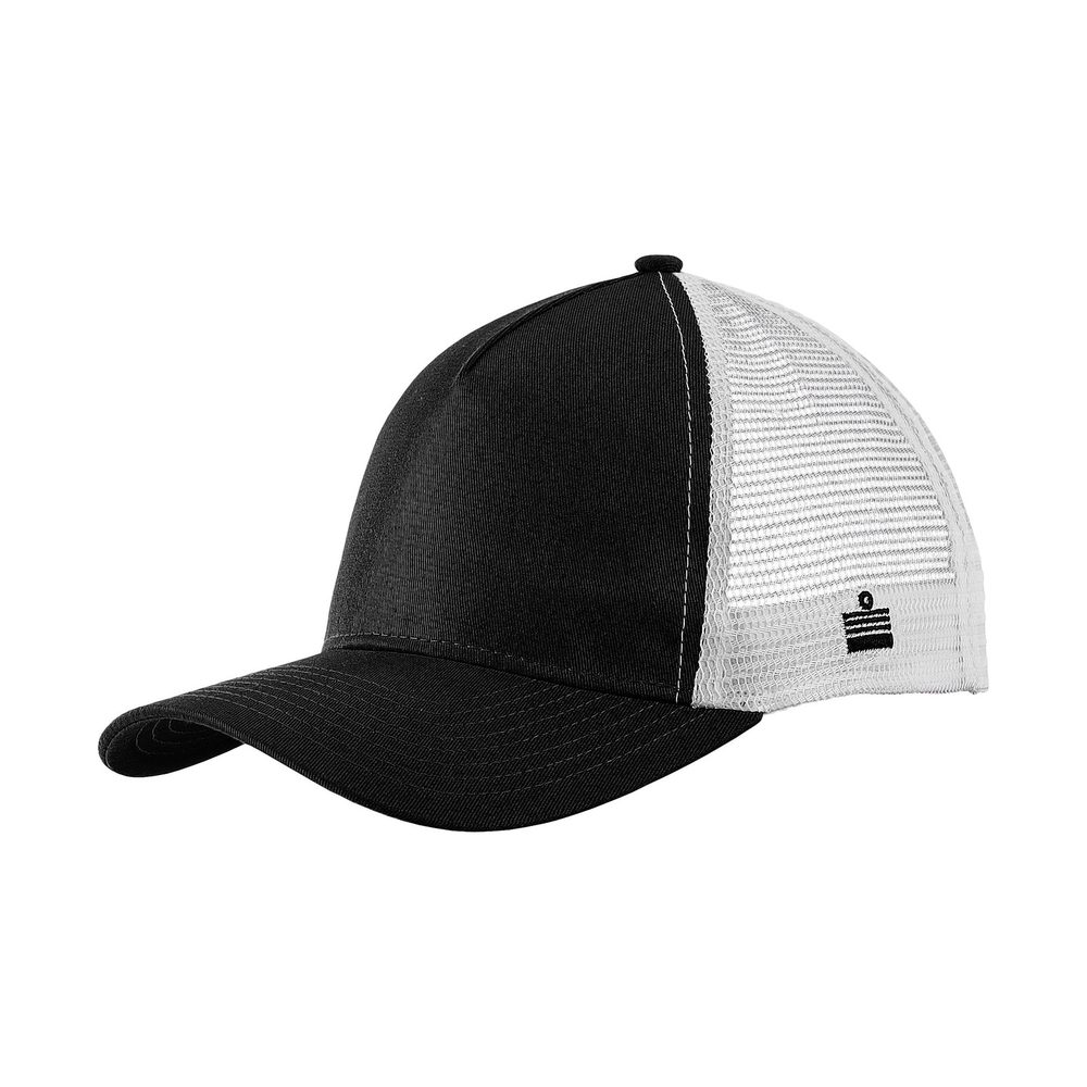 Mesh snap back cap